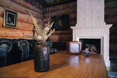 Камин в Срубе Декабристов